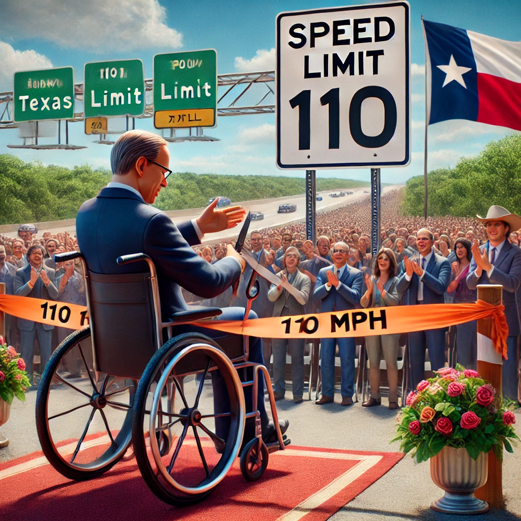 Texas, the most pro-life state, changes their maximum speed limit to 110 mph – proudly becoming the most pro-death state