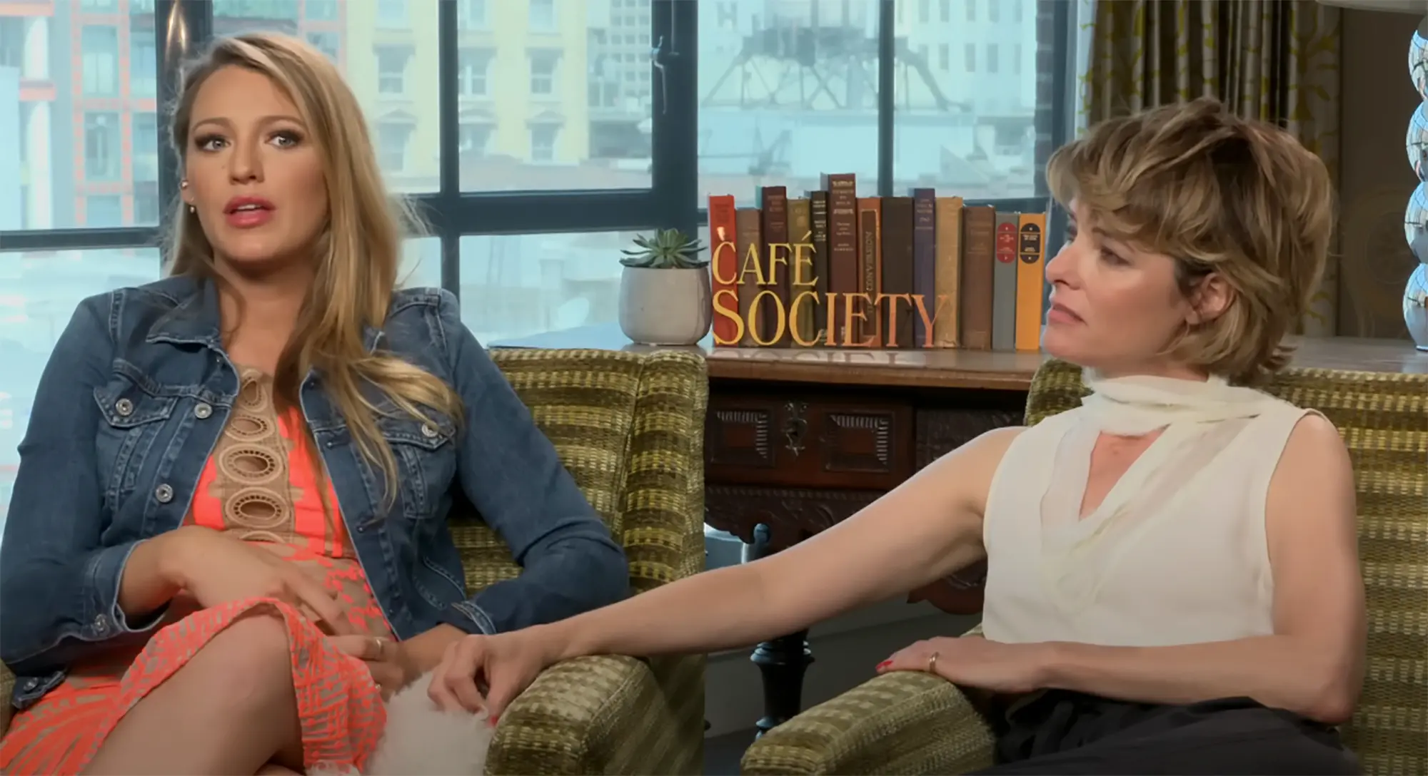 Outrage after Blake Lively insensitively points out interviewers 'little bump' not knowing she's totally infertile [WATCH]