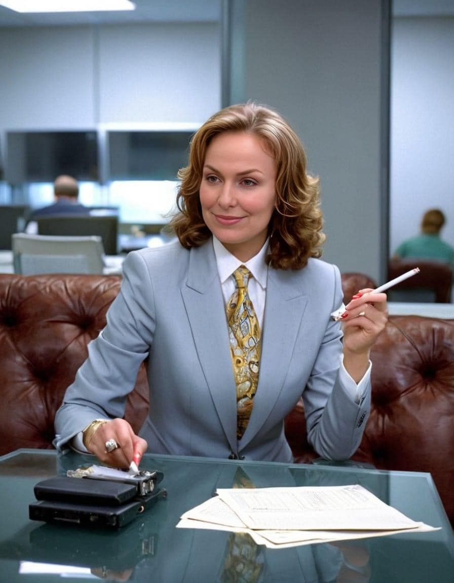 Awesome photos of characters from 'The Office' re-imagined in the 1980's is pretty hilarious