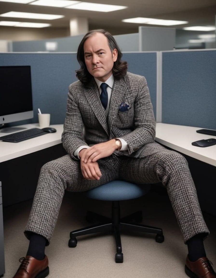 Awesome photos of characters from 'The Office' re-imagined in the 1980's is pretty hilarious