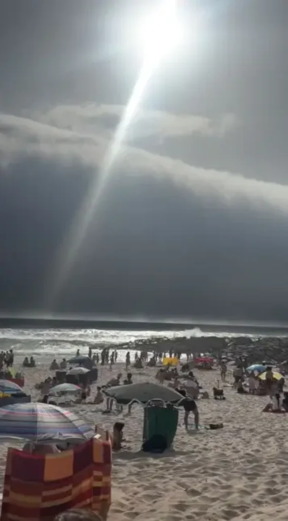 Beachgoers Scramble in Panic as Rare 'Tsunami Roll' Hits Portugal Coast – 'Out of a movie!' [WATCH]
