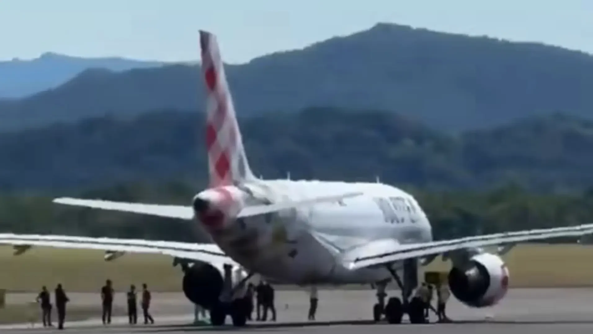 Complete Chaos on the Runway as Gets Man Sucked into Jet Engine at Italian Airport [WATCH]