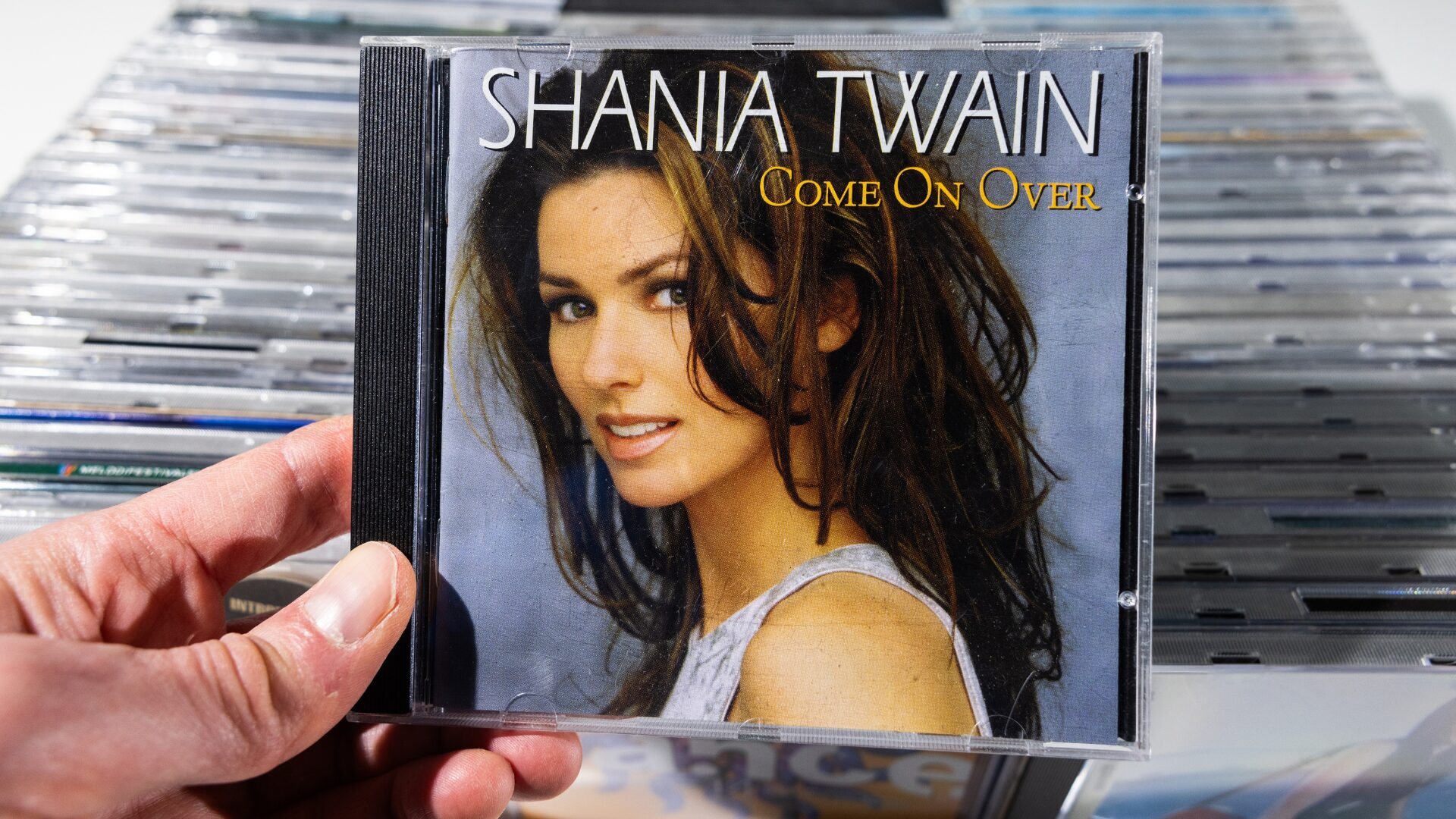 Shania Twain Celebrates Her 60th Birthday Recreating Iconic Pant-Less 1997 Music Video Look [WATCH]
