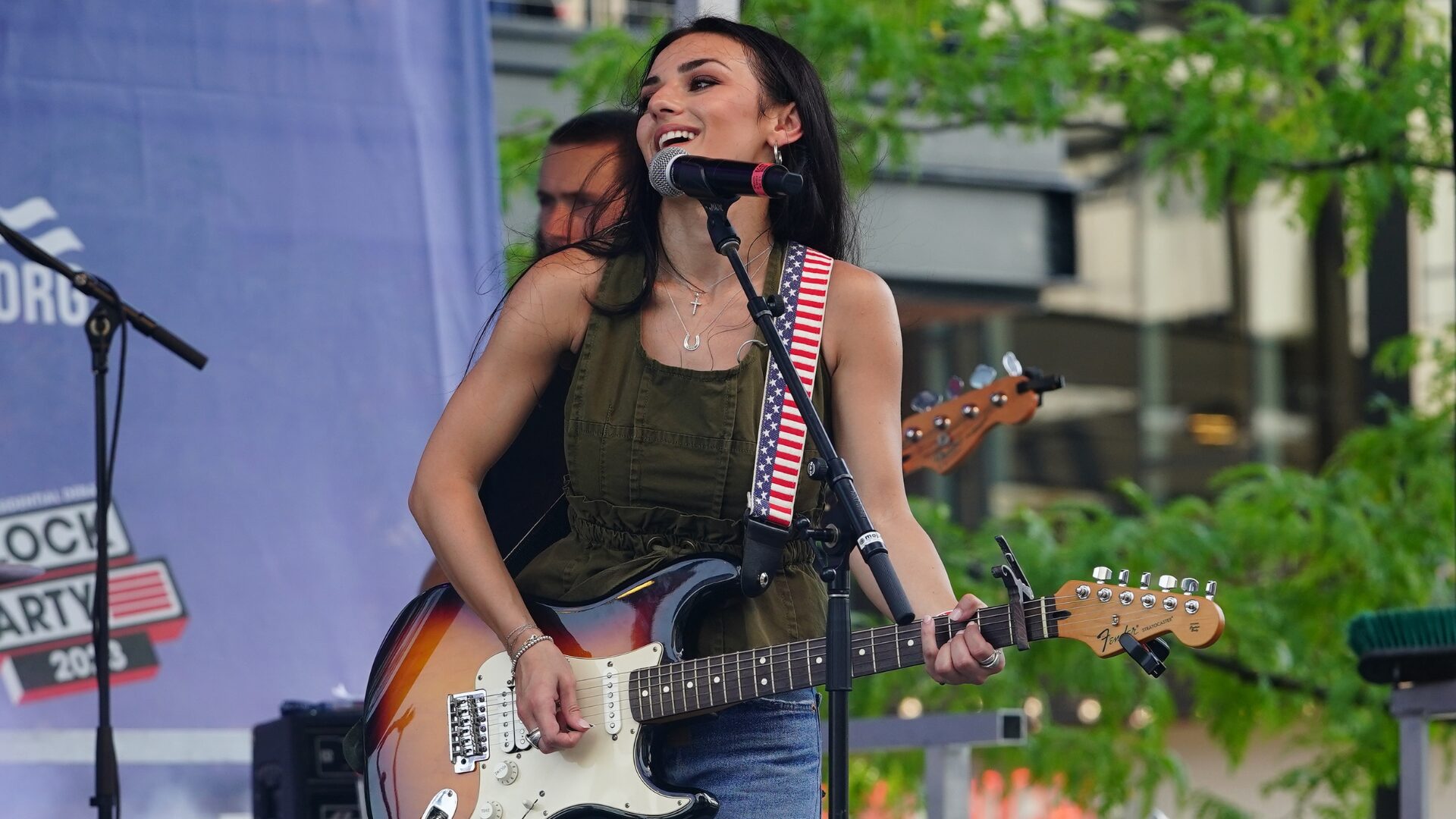 Country Music Artist Alexis Wilkins Refuses to ‘Bend the Knee’ to Industry Pressure of Removing American Flag [WATCH]