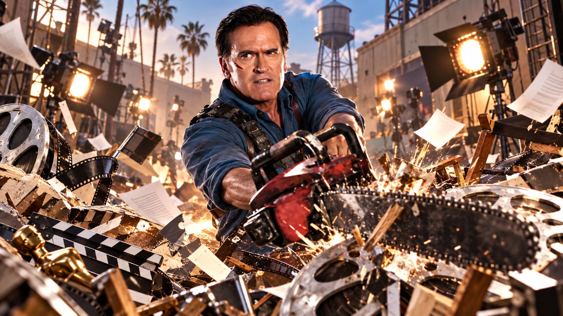 Evil Dead Star Takes a Chainsaw to the Hollywood Playbook [WATCH]