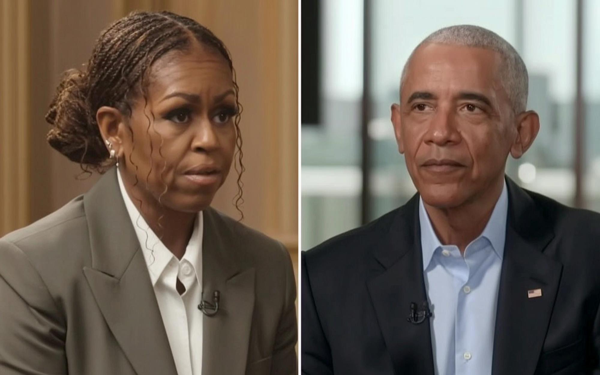 Michelle Obama Jokes About Male Pregnancy as Barack Divorce Rumors Explode