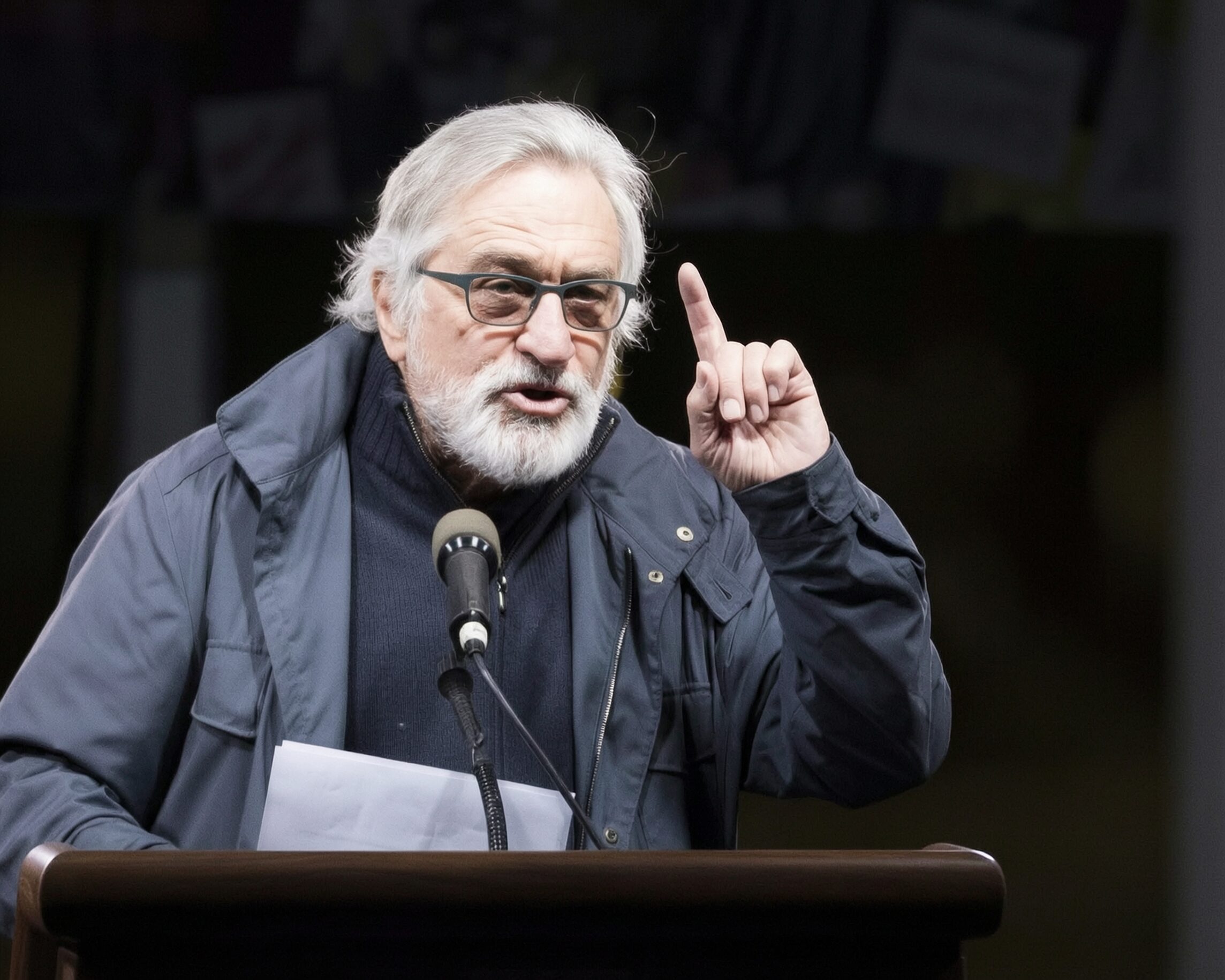 Mark Ruffalo and Robert De Niro Unleash Profane Trump Tirades at Fiery NYC Rally